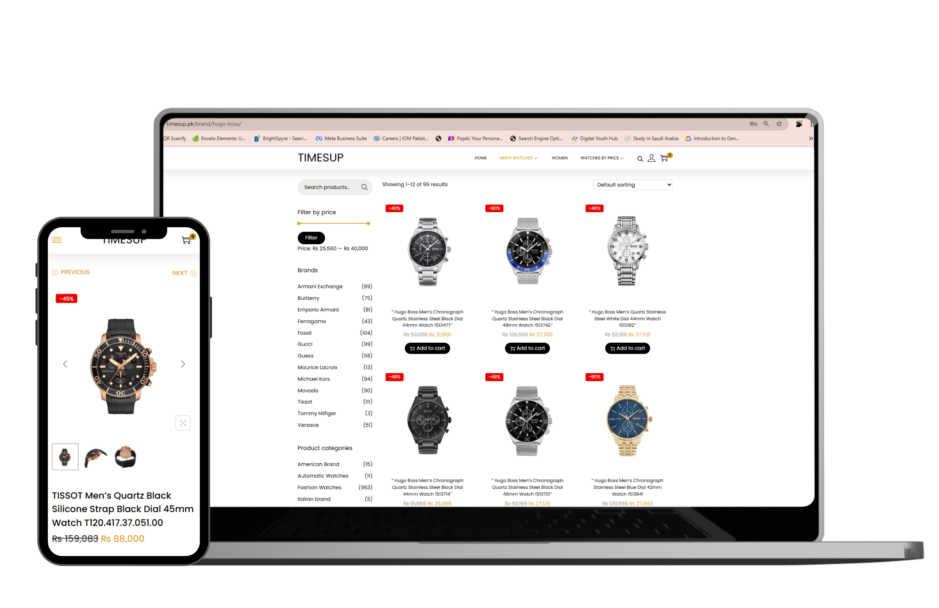 Timesup Website Uploading